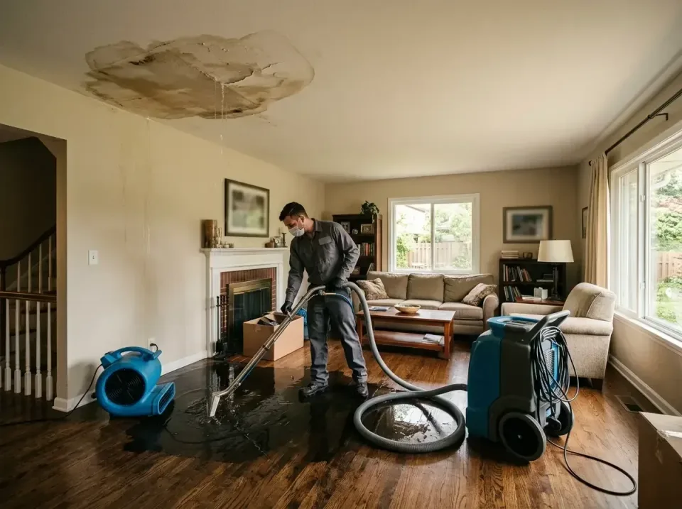 attic-pipe-burst-ceiling-drip-008 — frequently asked questions, Water Damage Restoration & Carpet Care in Hedwig Village, TX